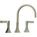 Just Two Handle Kitchen Widespread Faucet- Polished Nickel JRL-1182-N
